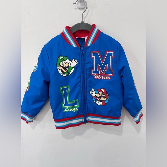 Nintendo Super Mario Bomber Jacket, Mario and Luigi Jacket
- Size 4 - Picture 5 of 11